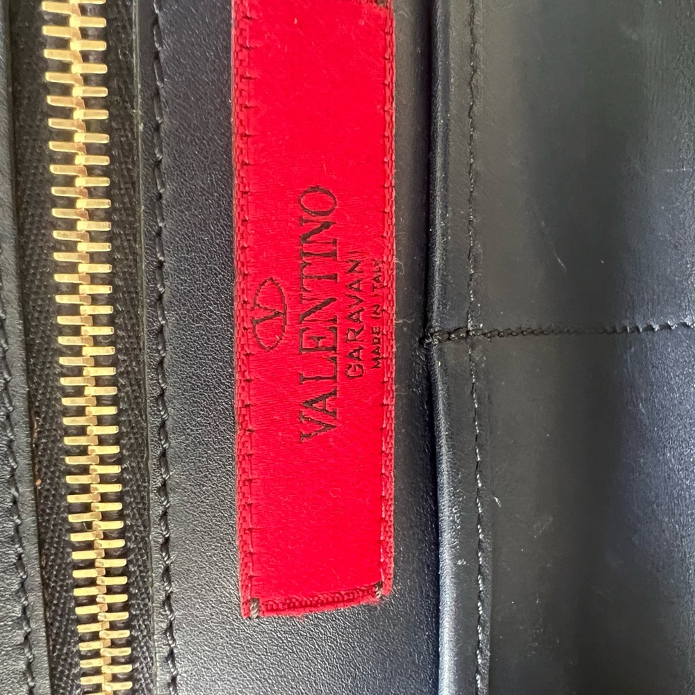 Valentino Women's Blue Studded Bag - Picture 7 of 12